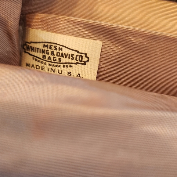 Vintage 50s whiting and davis mesh purse - Picture 4 of 8